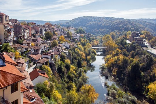 Blick auf Veliko Tarnovo