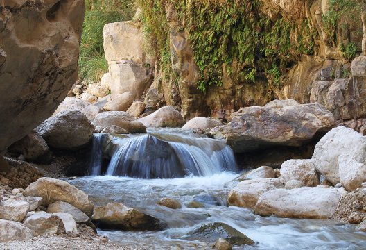 Wadi Ibn Hamad Schlucht