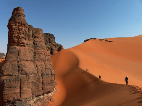 Dünenwandern im Tadrart_2