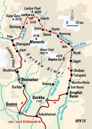 Nepal – Manaslu Lodge-Trek