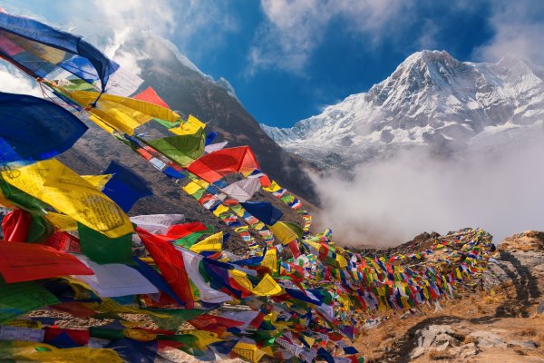 Nepal - Blick auf Nuptse und Mount Everest vom Kala Pattar; Foto: natalia_maroz/Shutterstock.com