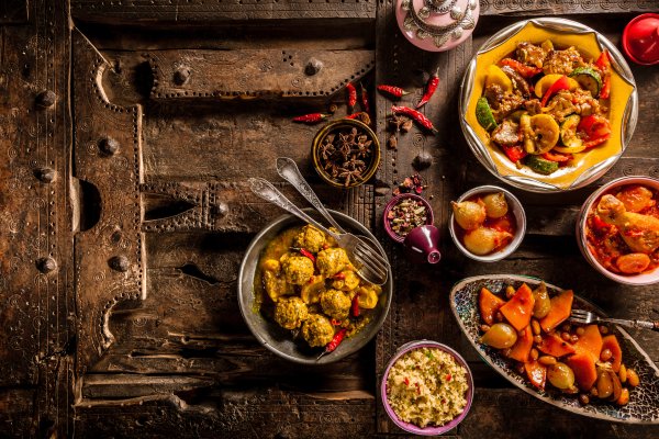 Marokkanische Leckereien; Foto: stockcreations/Shutterstock.com