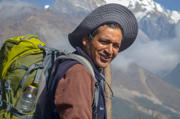 Nepal-Reiseleiter-Sandeep-Joshi; Foto: Jürgen Skambraks